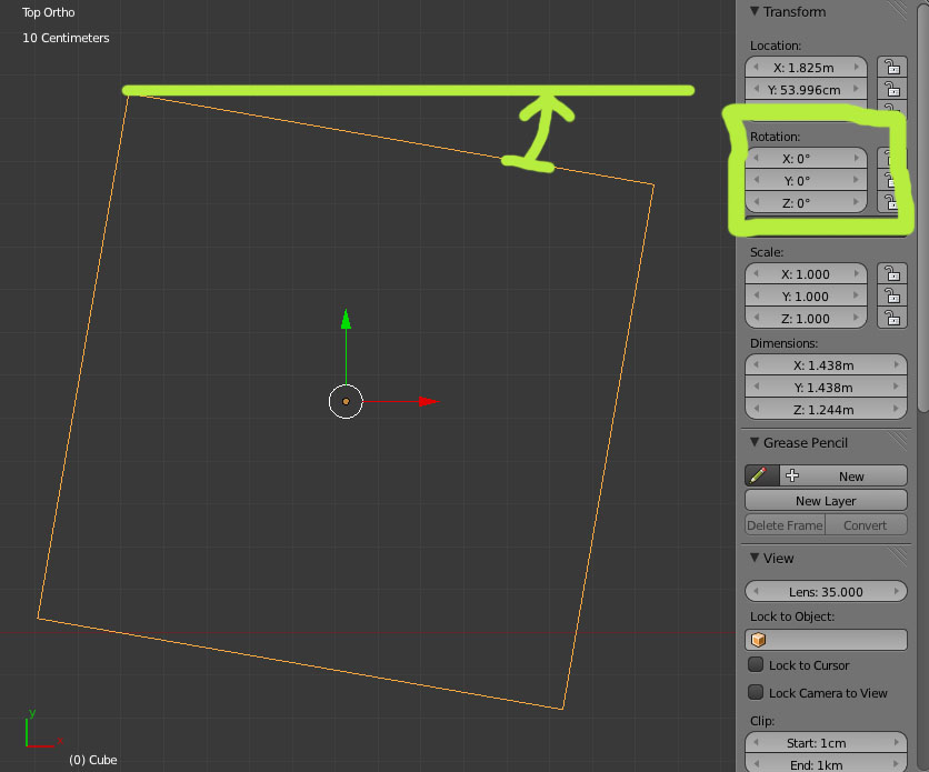 Align rotation problem. - Basics & Interface - Blender Artists Community