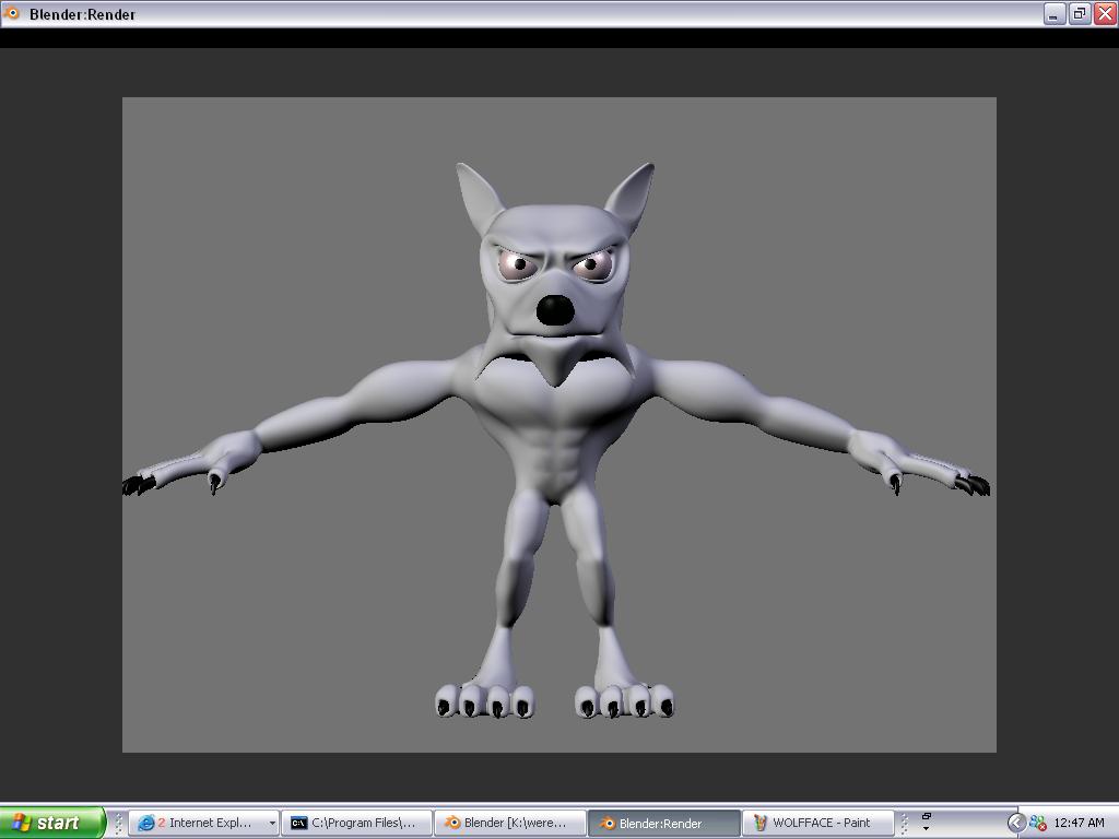 WereWolf - Works in Progress - Blender Artists Community