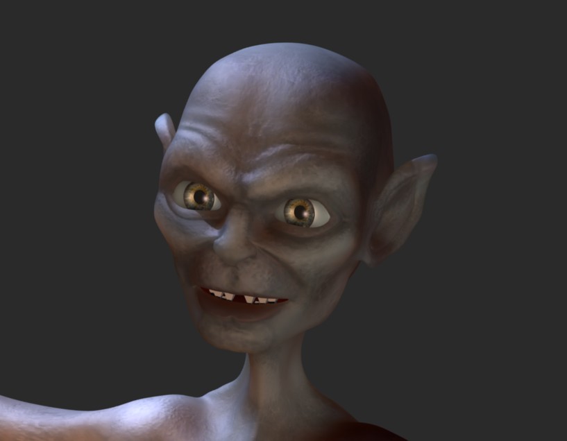 Gollum! - Works in Progress - Blender Artists Community