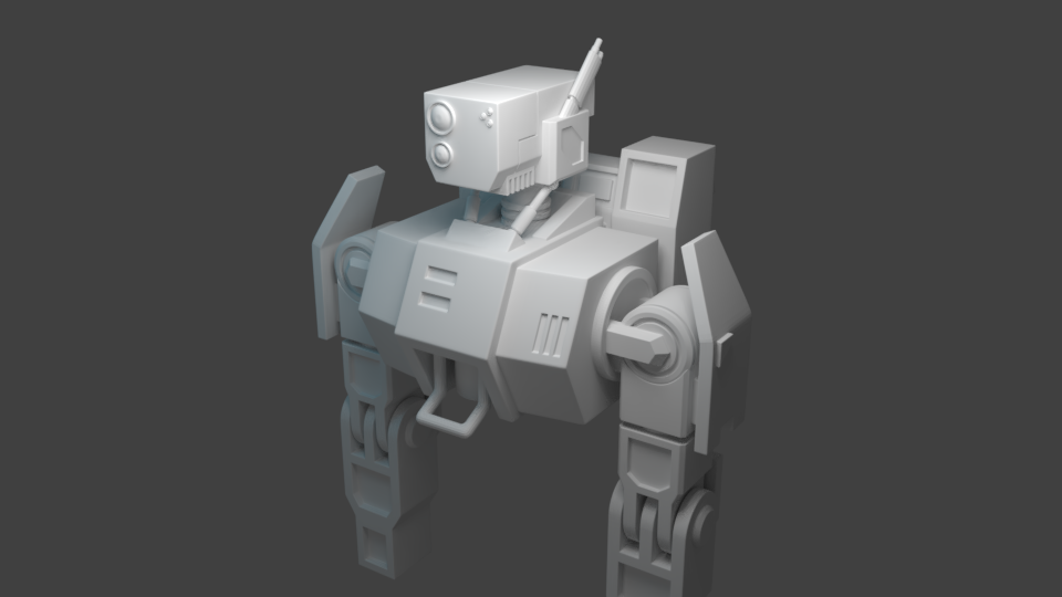 Robot Soldier WIP - Works in Progress - Blender Artists Community