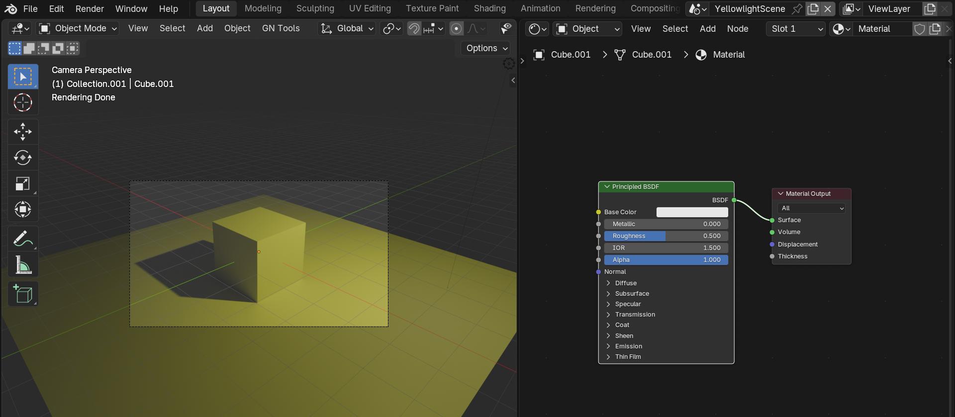 Is it possible to make in blender the object to cast a shadow but not ...