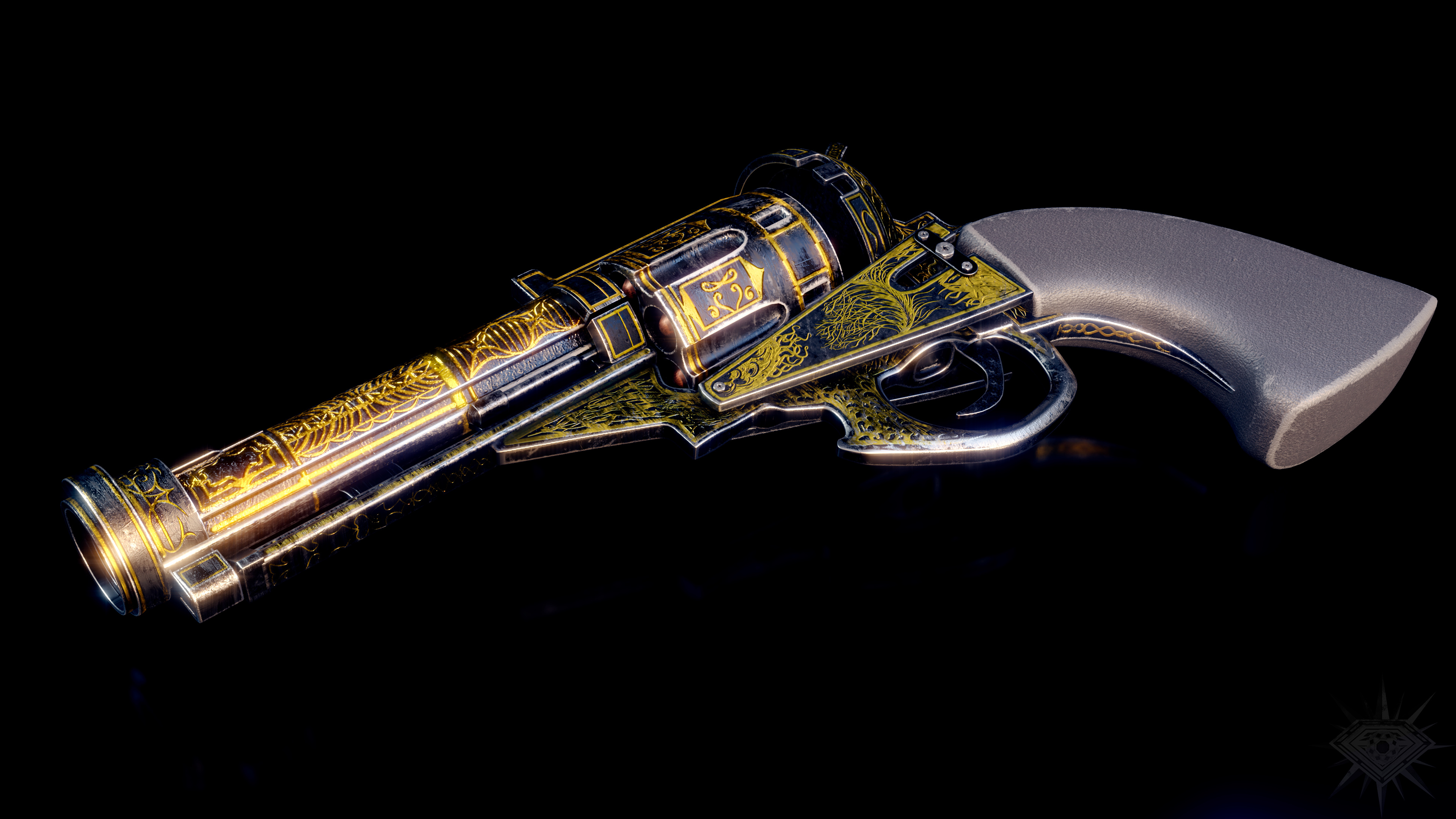 Wild West Revolver 3D Model - Finished Projects - Blender Artists Community