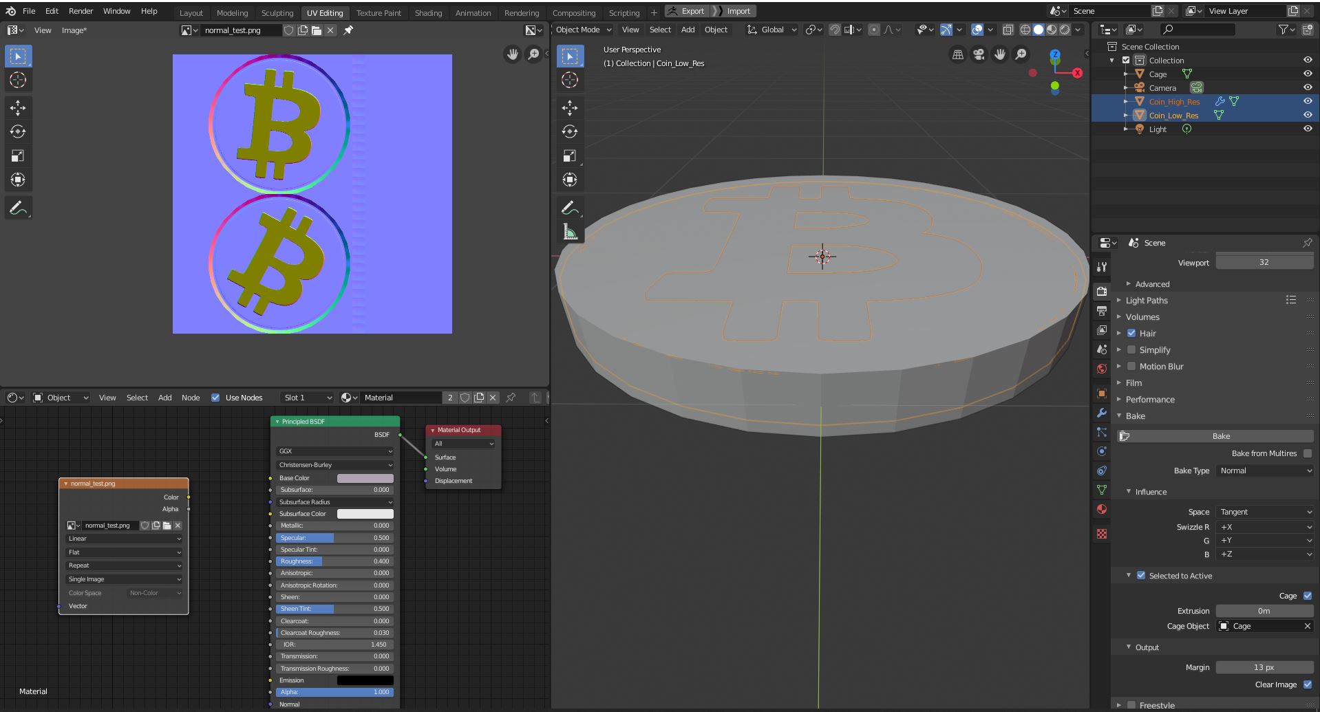 Bakin normal map - Modeling - Blender Artists Community