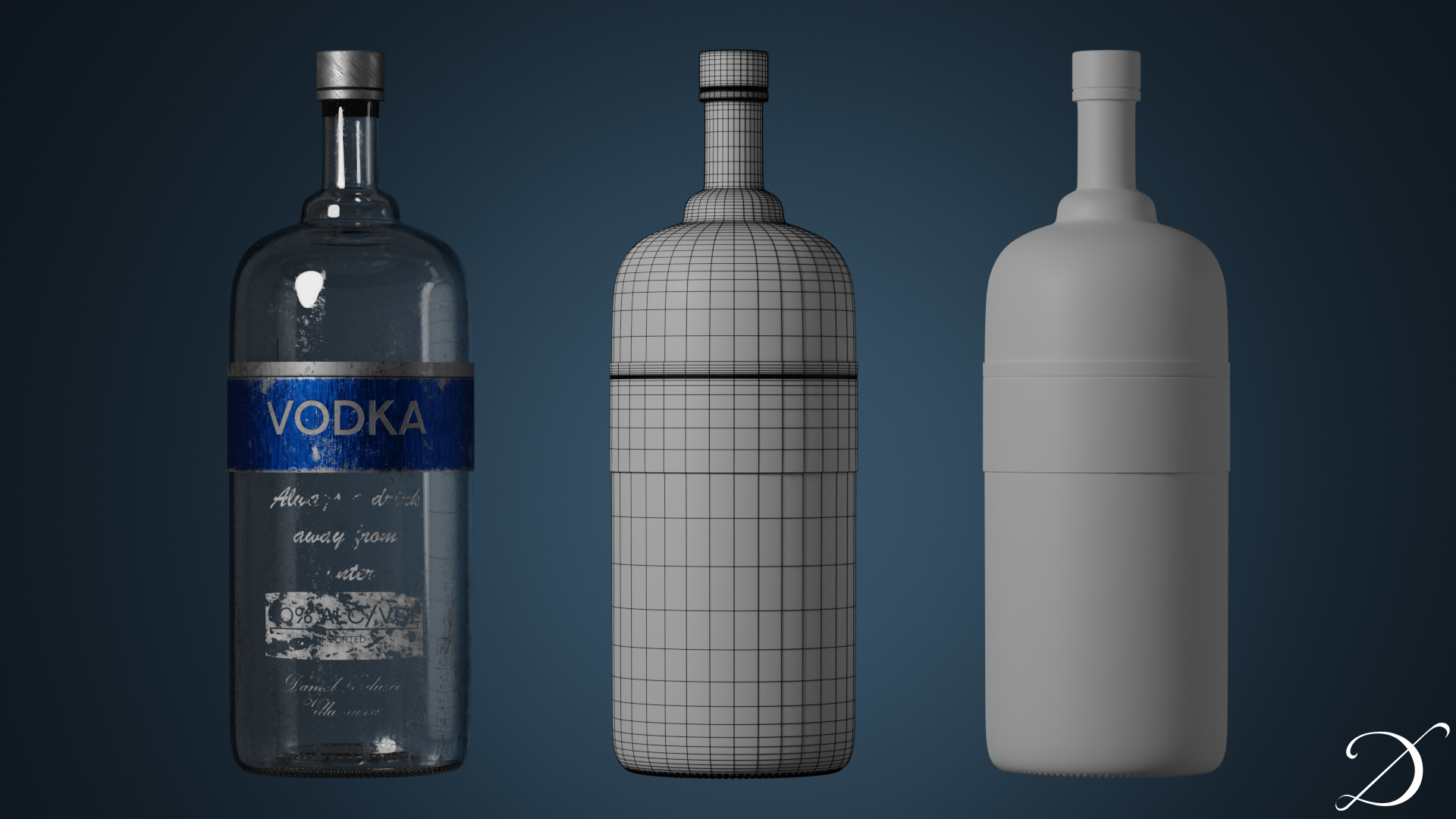 Anime Bottles - Finished Projects - Blender Artists Community