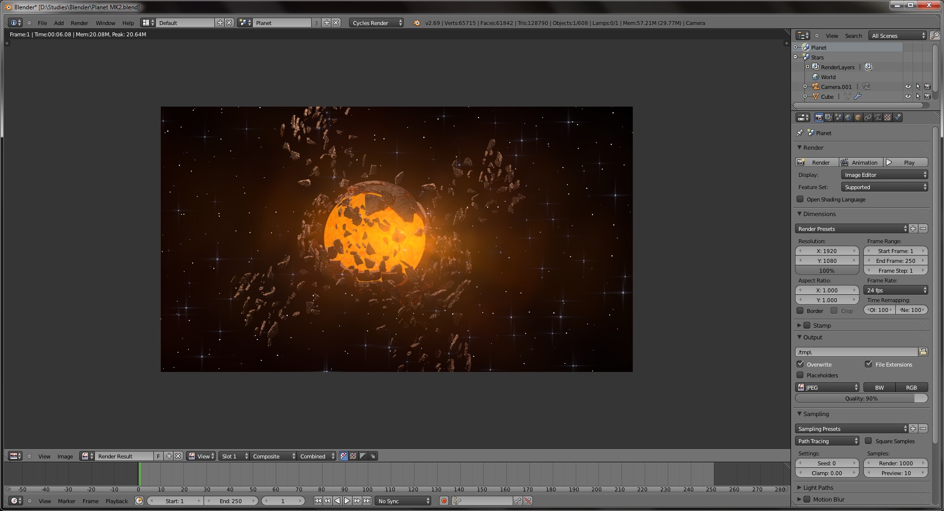 Combining two scenes - Compositing and Post Processing - Blender ...