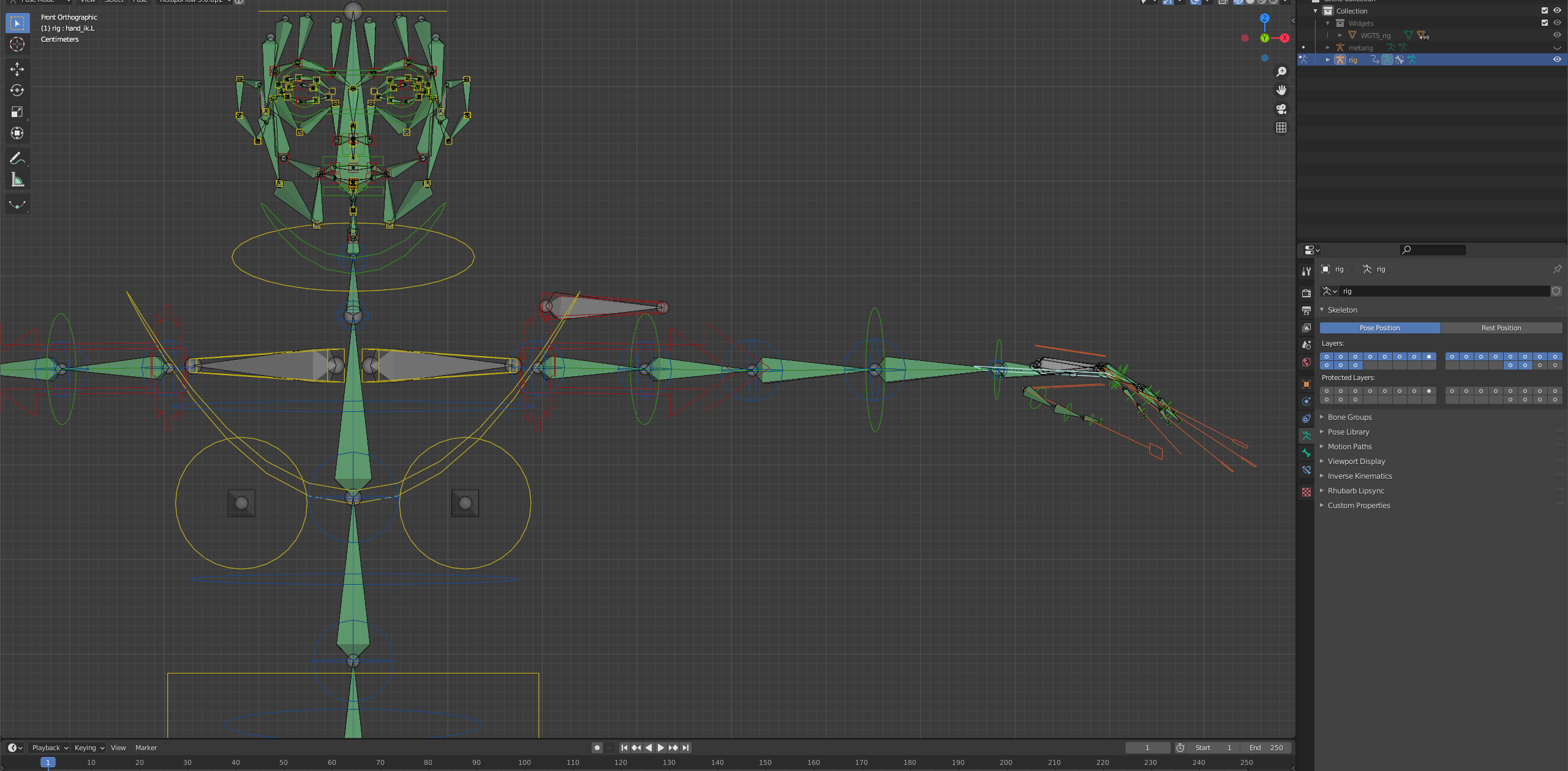 Modifying rigify armature to prevent shoulder stretch - Animation and ...