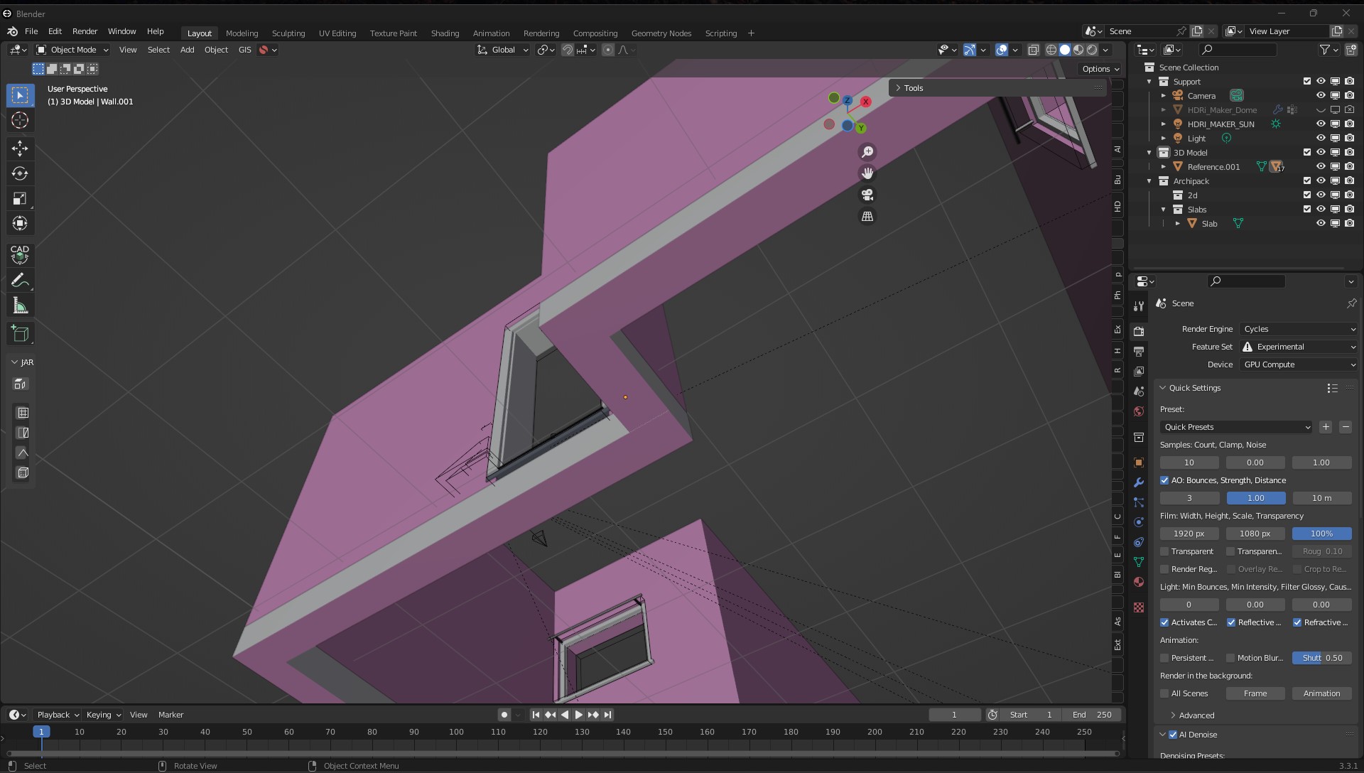 Archipack 2.8.5 for Blender 3.+ / 5.x RELEASE - Page 73 - Released ...