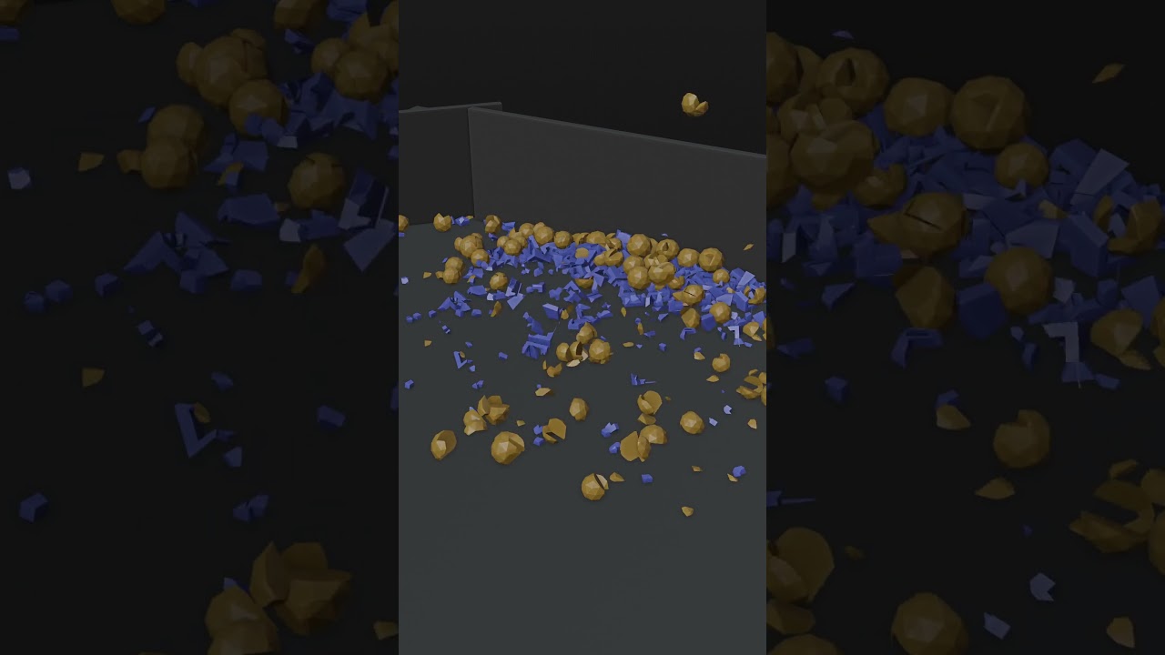 Particles to Rigid Body Addon TESTS - Blender Tests - Blender Artists ...