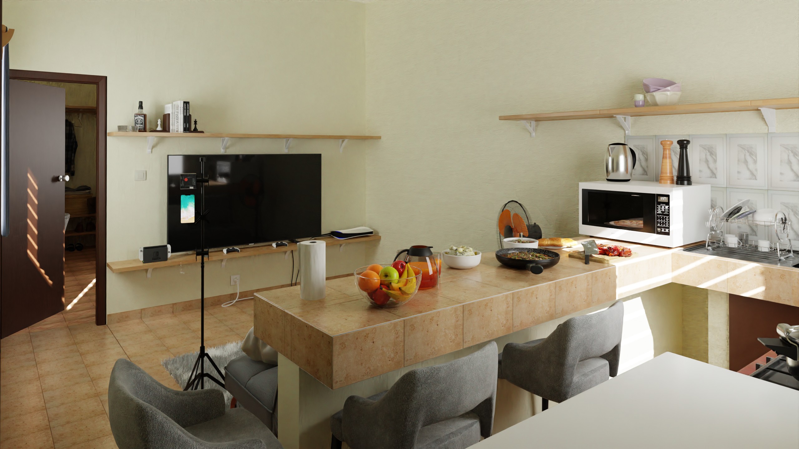 Practical interior design - Finished Projects - Blender Artists Community