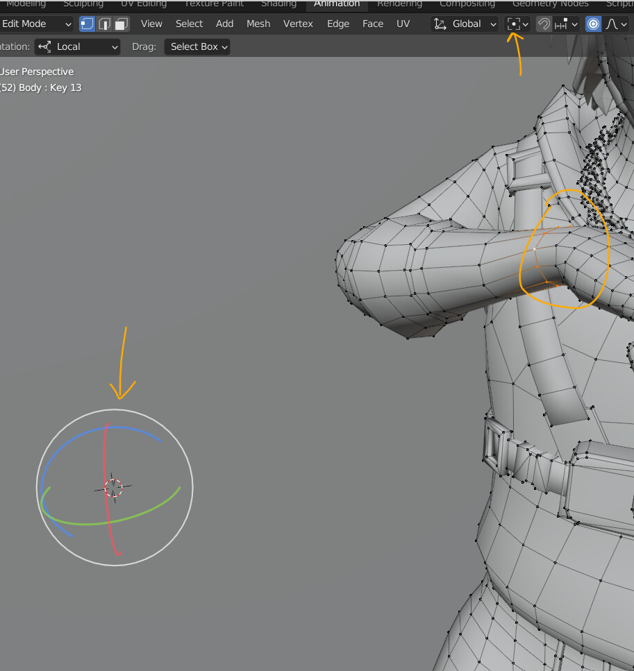 Skinify Rig Editing mesh for rigged character in pose - Modeling - Blender Artists ...