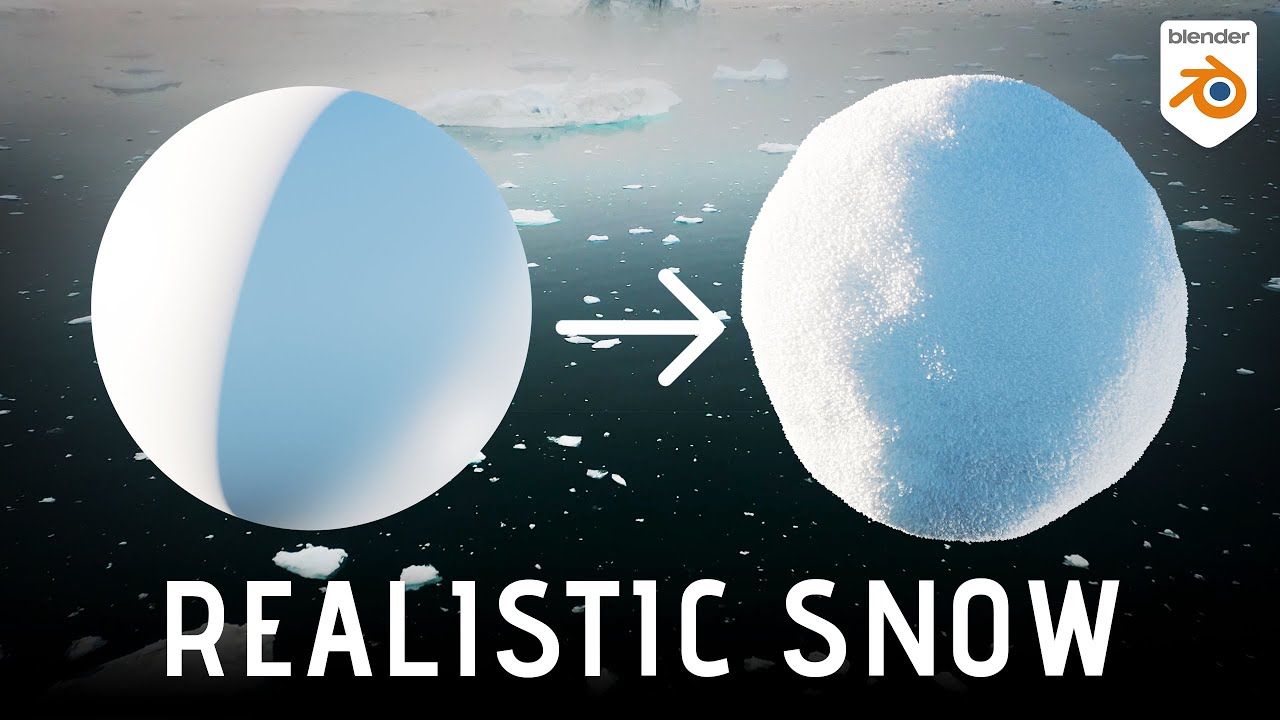 Realistic Snow Shader Tutorials Tips And Tricks Blender Artists Community 