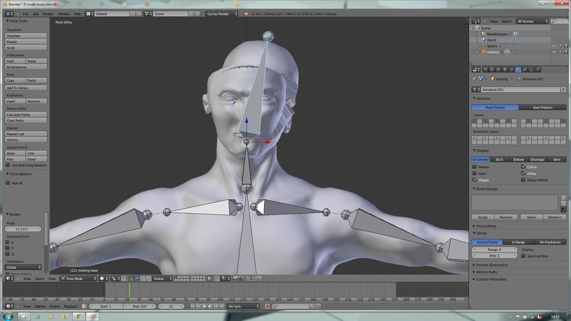 my character's face won't move - Animation and Rigging - Blender ...