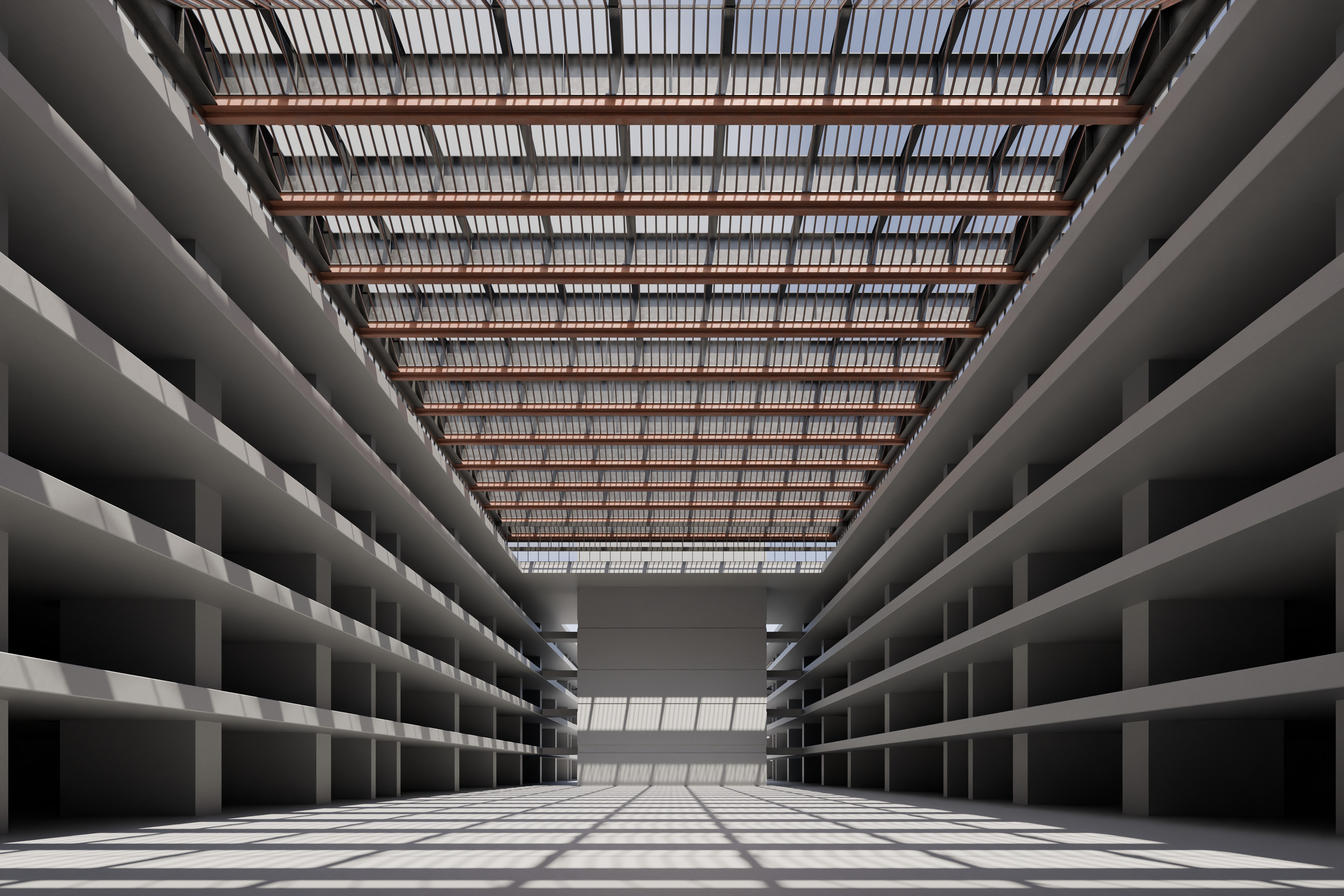 Recreating Eero Saarinen Bell Labs / Bell Works / Lumon (Severance) in ...