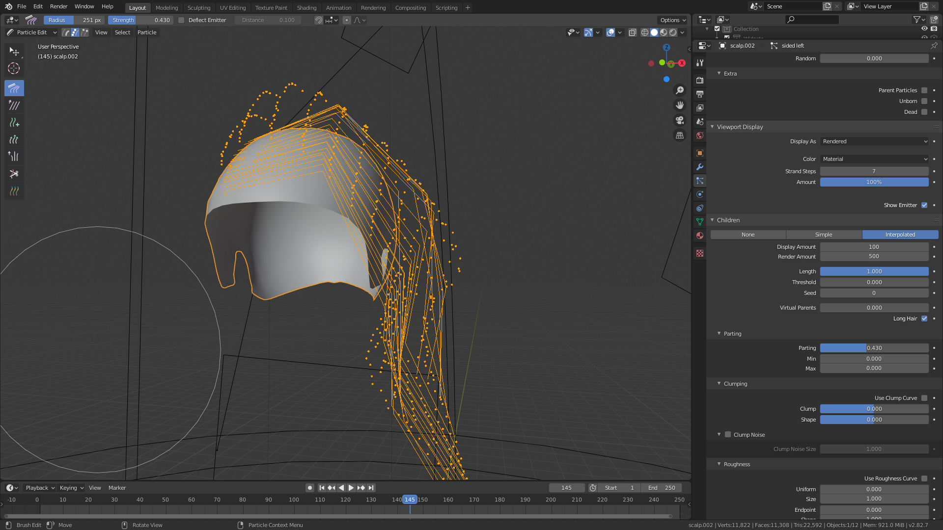 Particle hair help - Particles and Physics Simulations - Blender ...