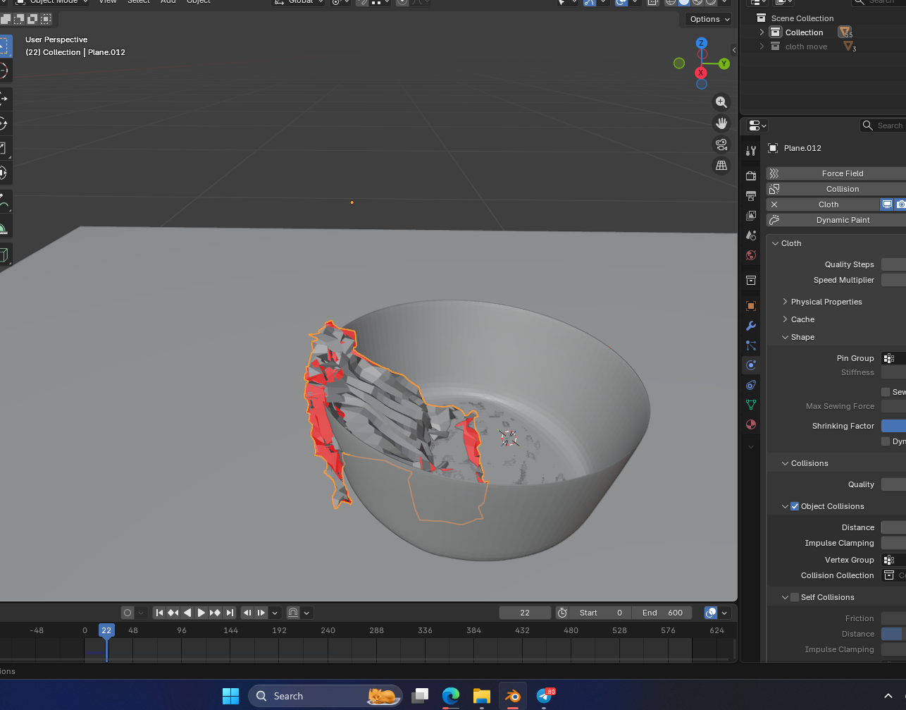 Cloth simulation - Modeling - Blender Artists Community