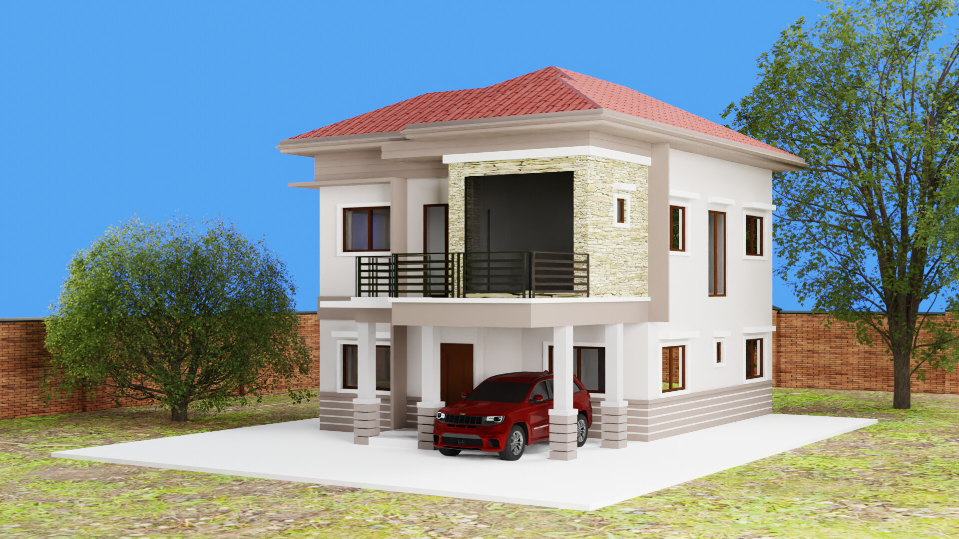 House exterior - Finished Projects - Blender Artists Community