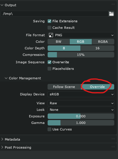 How to save AOVs without destroying them with color management ...