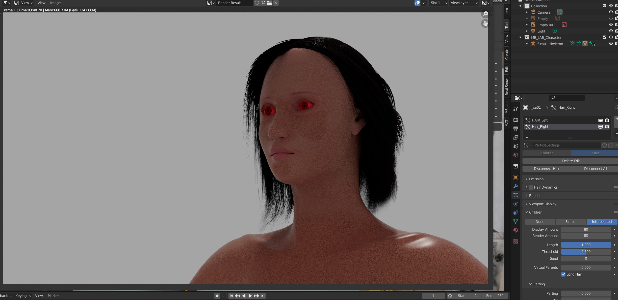 Blender 3.0 Cycles don't render hairs - Particles and Physics ...