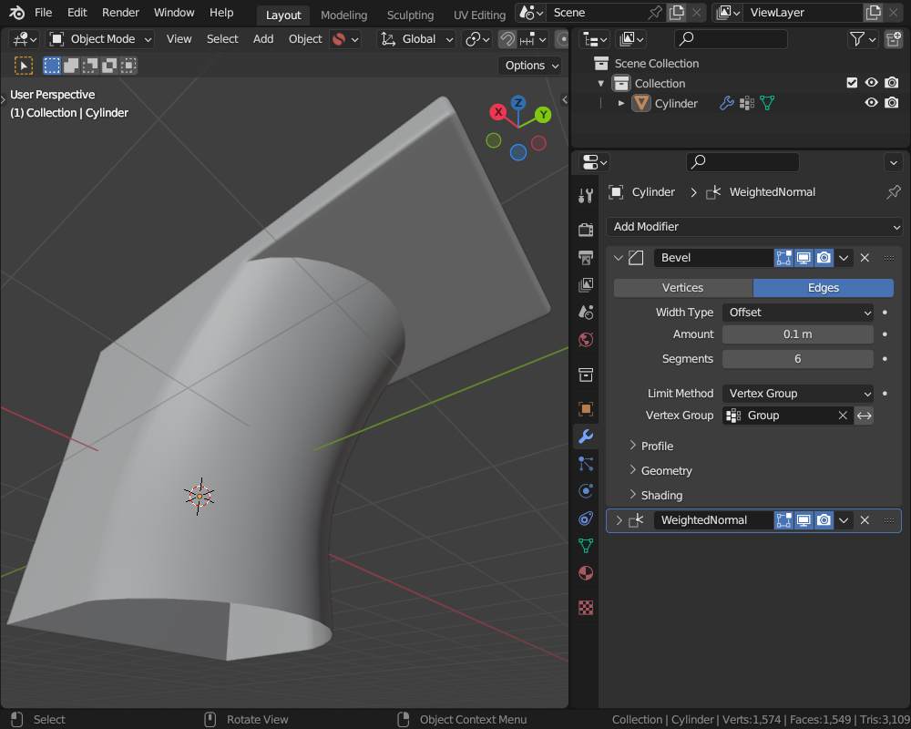 Model with Bevel Edges - Modeling - Blender Artists Community