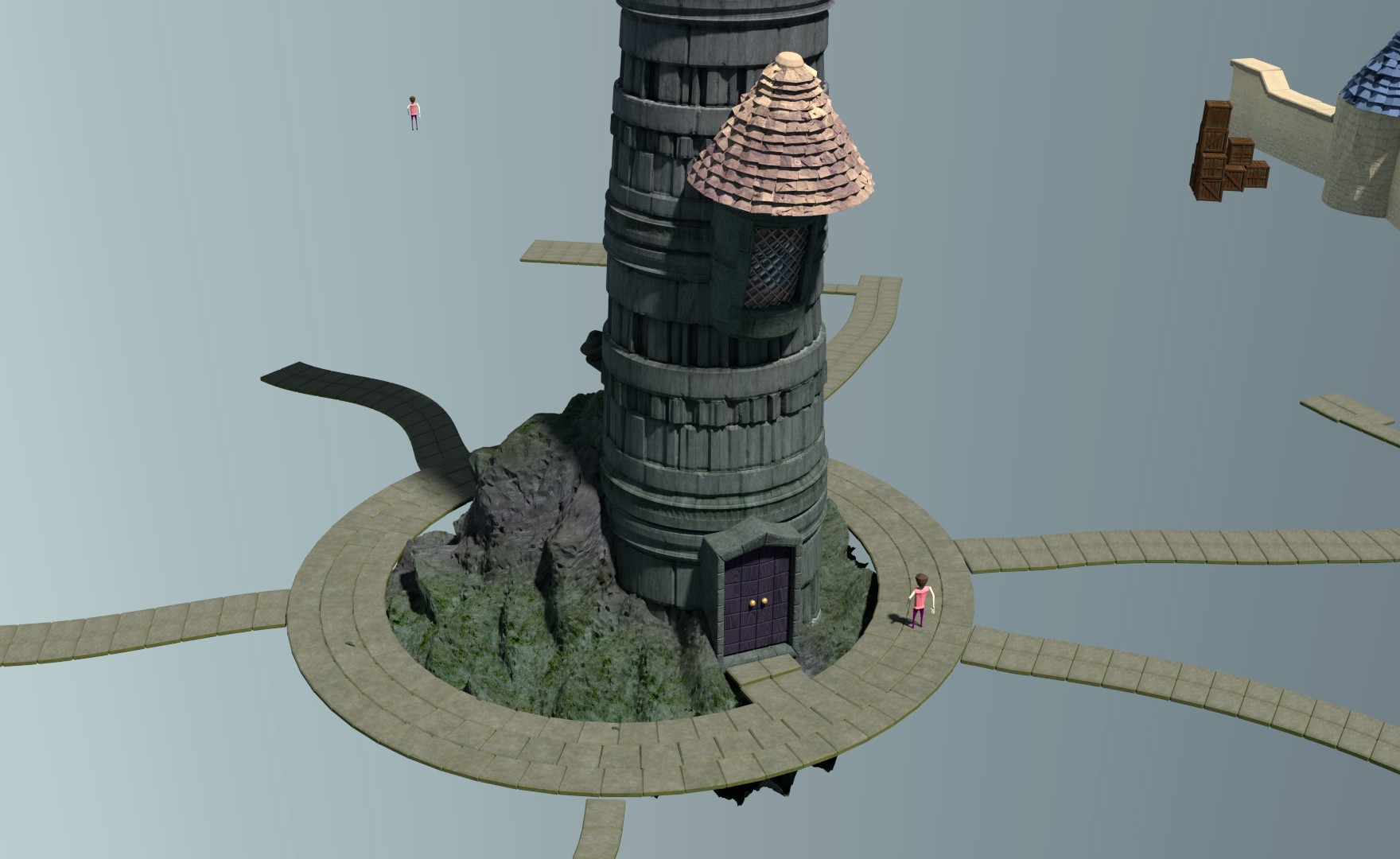 Discworld: Unseen University - Works in Progress - Blender Artists ...