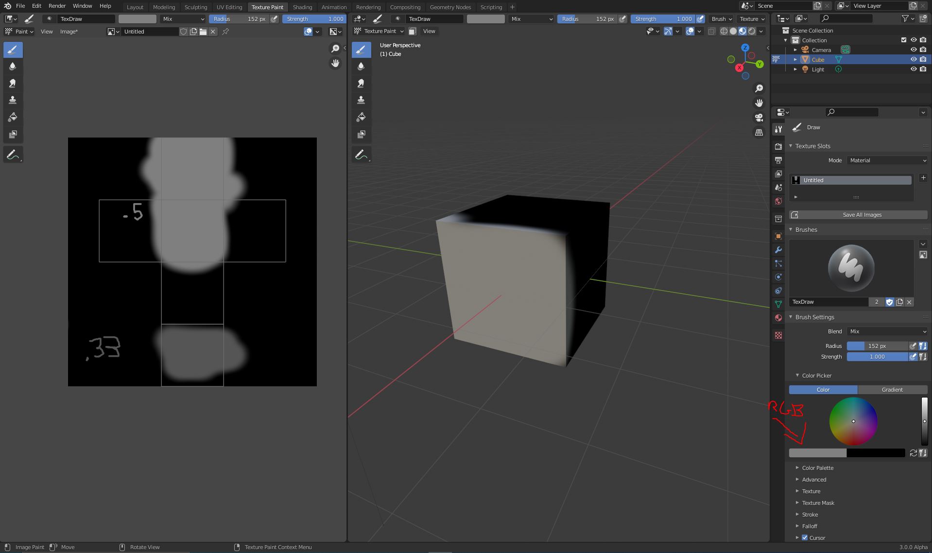 Painting Displacement Maps - Color Values - Materials and Textures ...