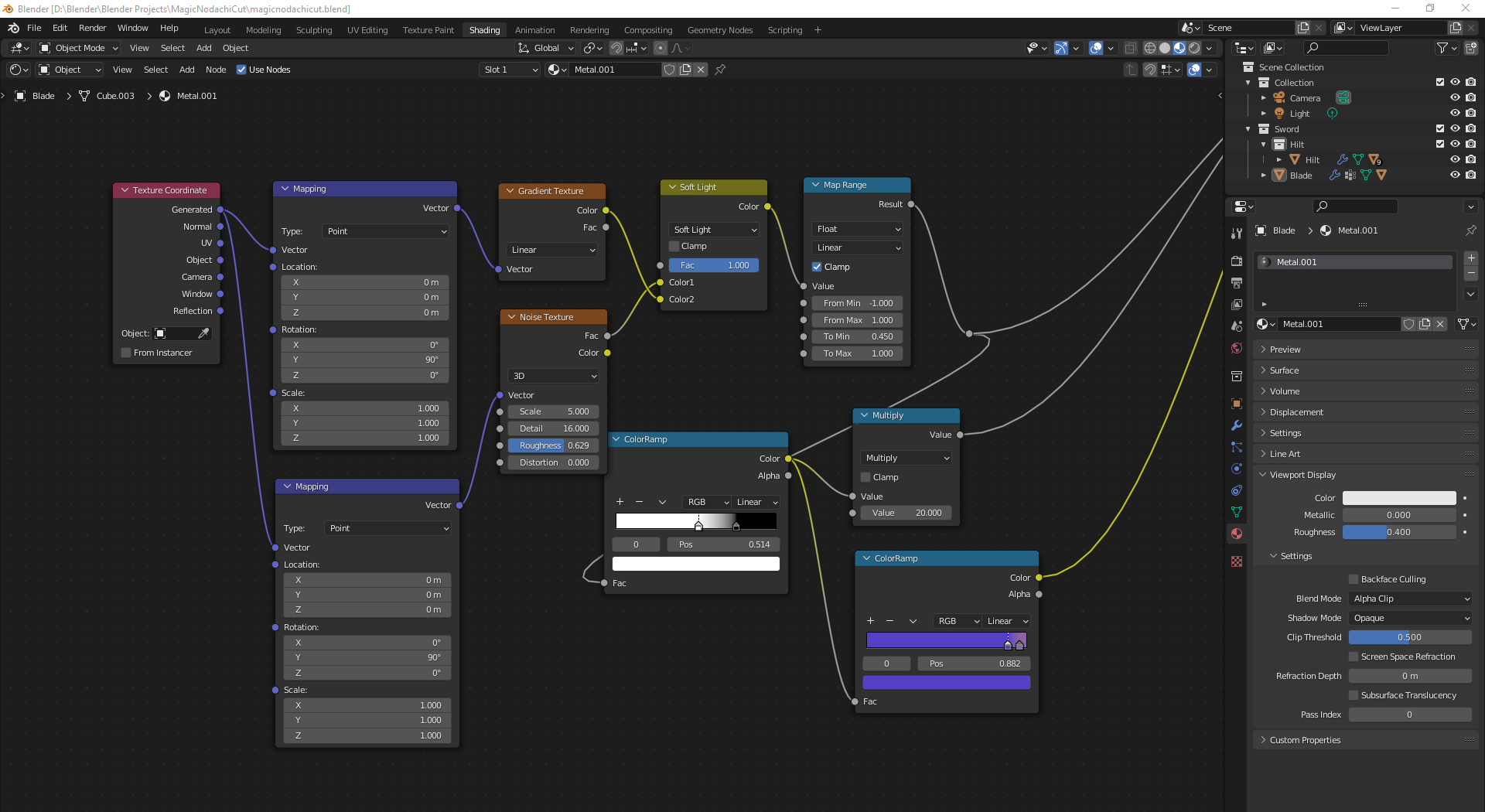 Dissolve Base Texture Directional Dissolve Dichotomy - Materials and Textures - Blender ...