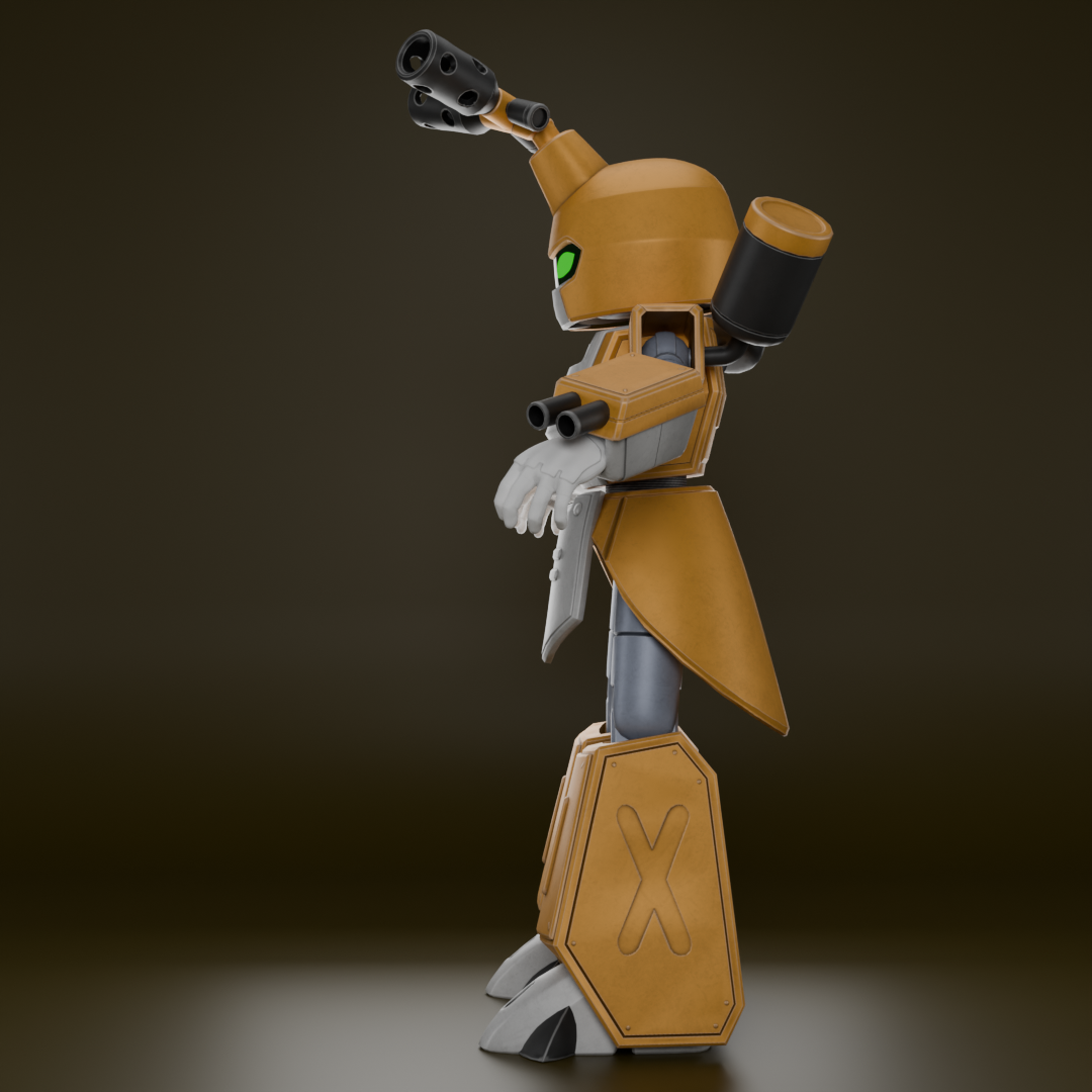 Metabee Evolution Medabots - Metabee - Works in Progress - Blender Artists Community