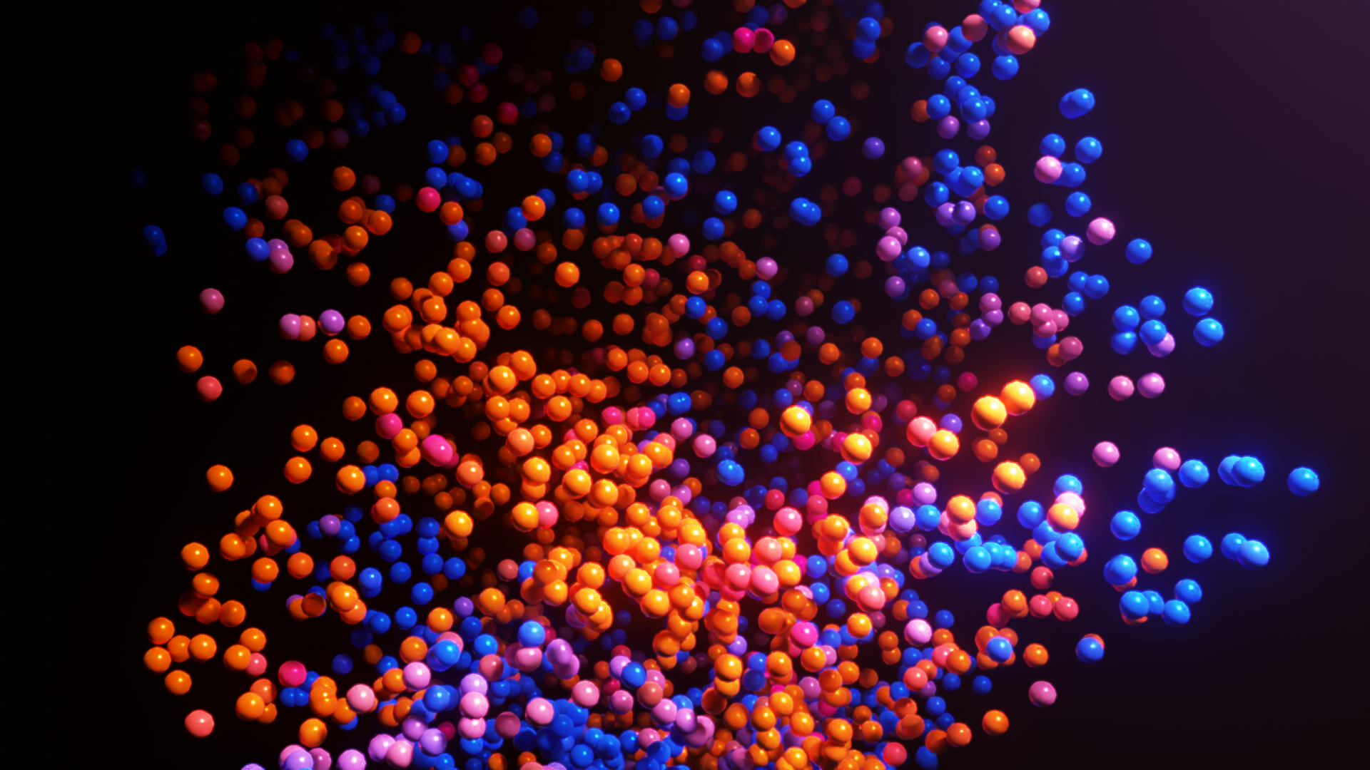 Best Particle Movement using Geometry Nodes in blender - Finished ...