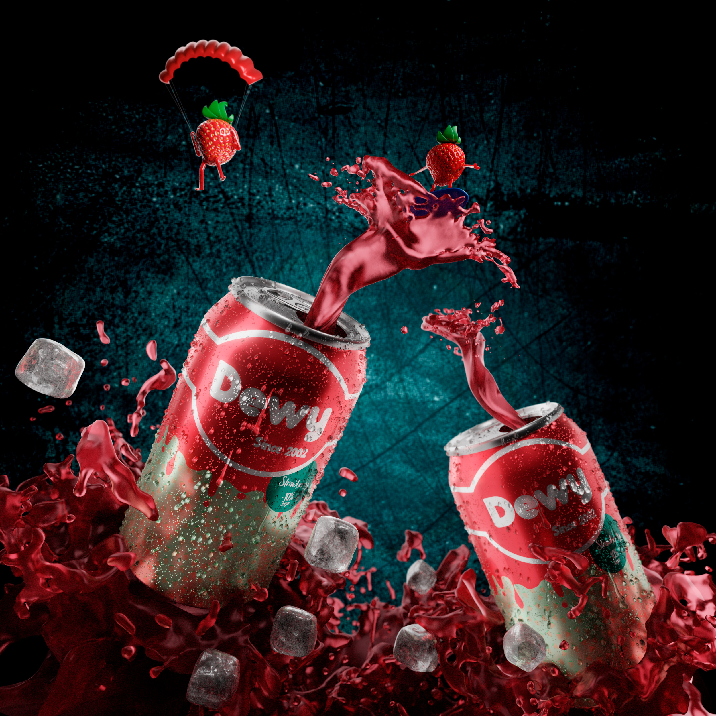 Soda advertising - Full CGI - Finished Projects - Blender Artists Community