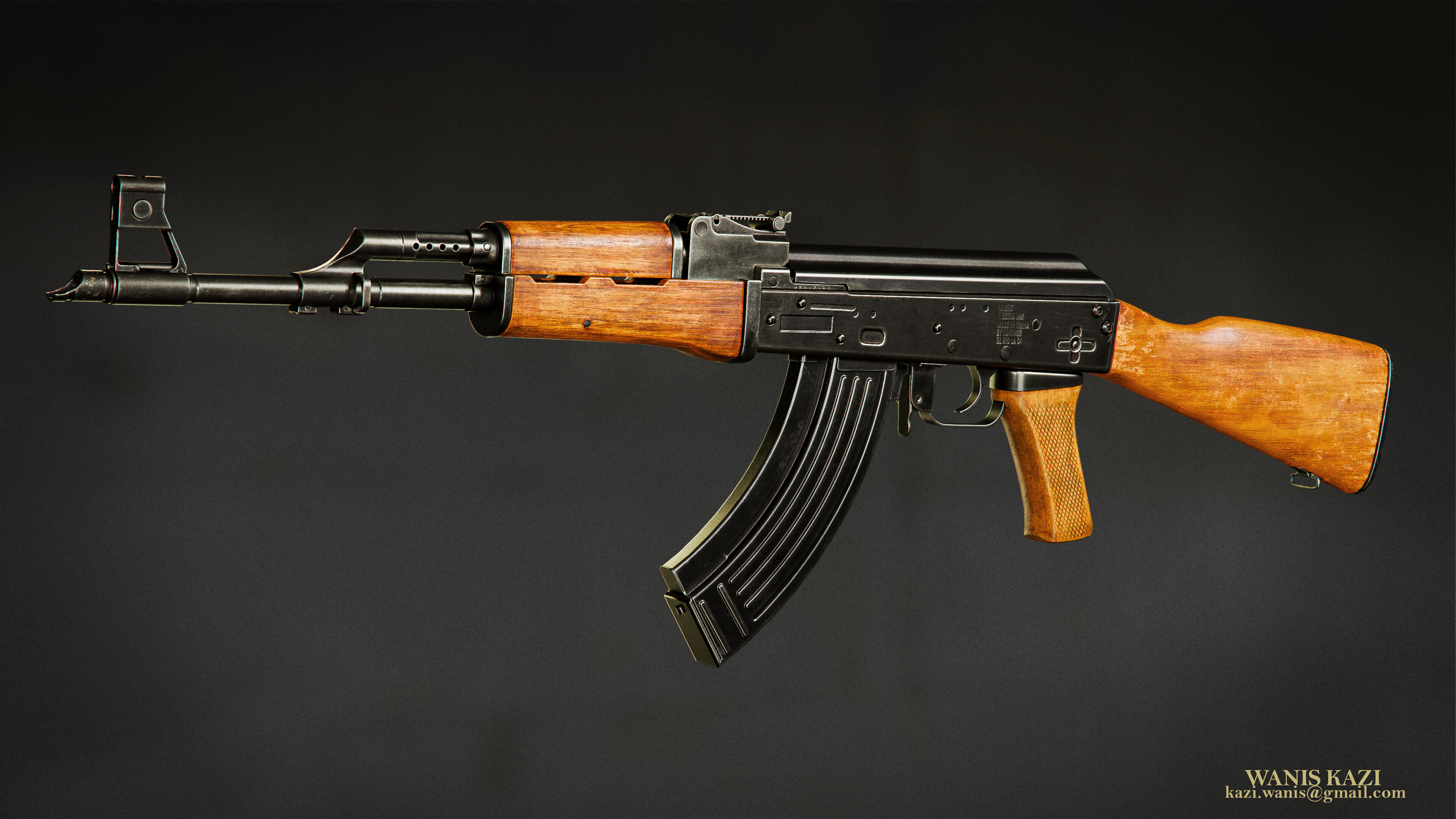AK 47 Game ready - Finished Projects - Blender Artists Community