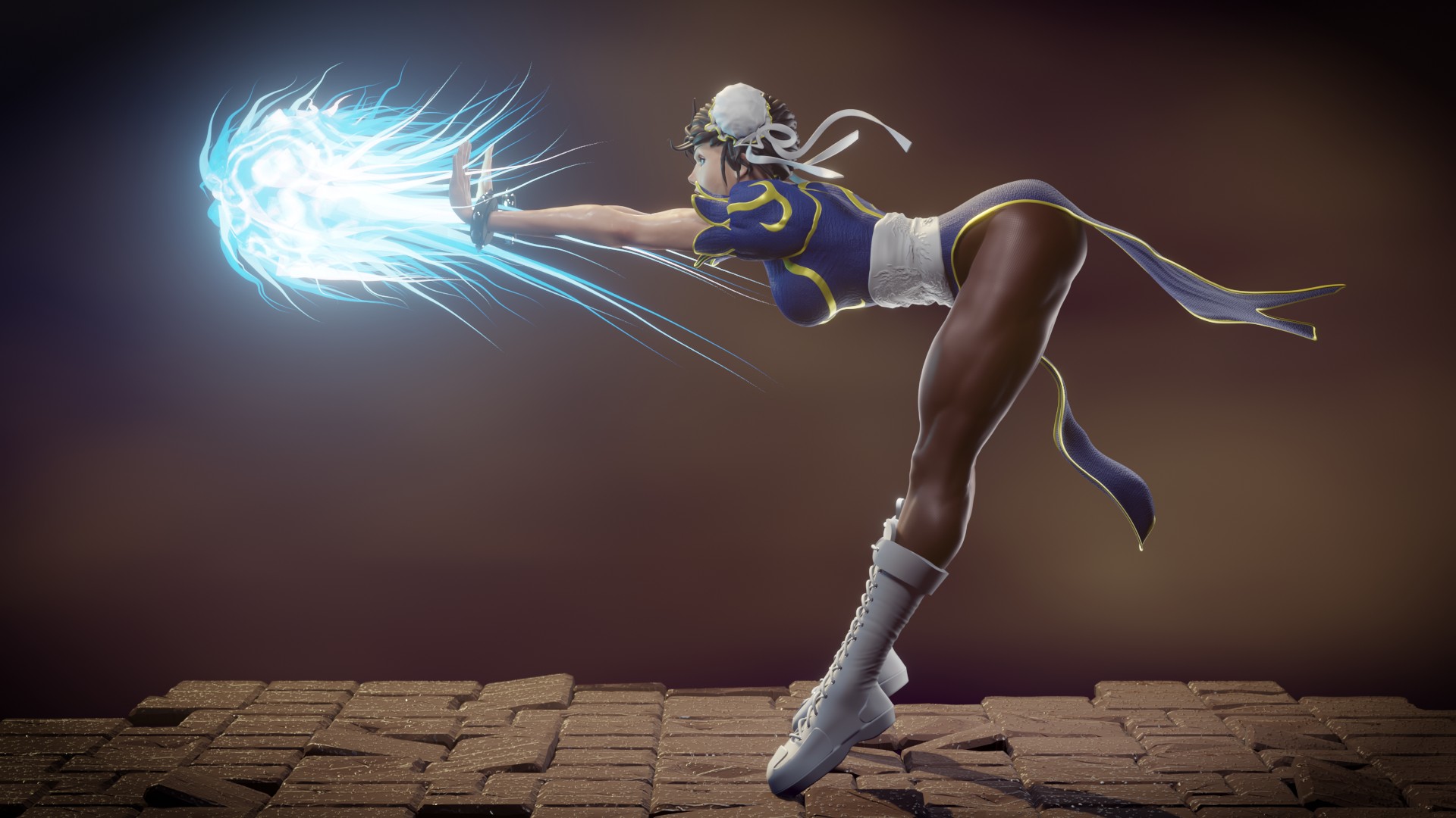 Chun-li 3D models - Sketchfab