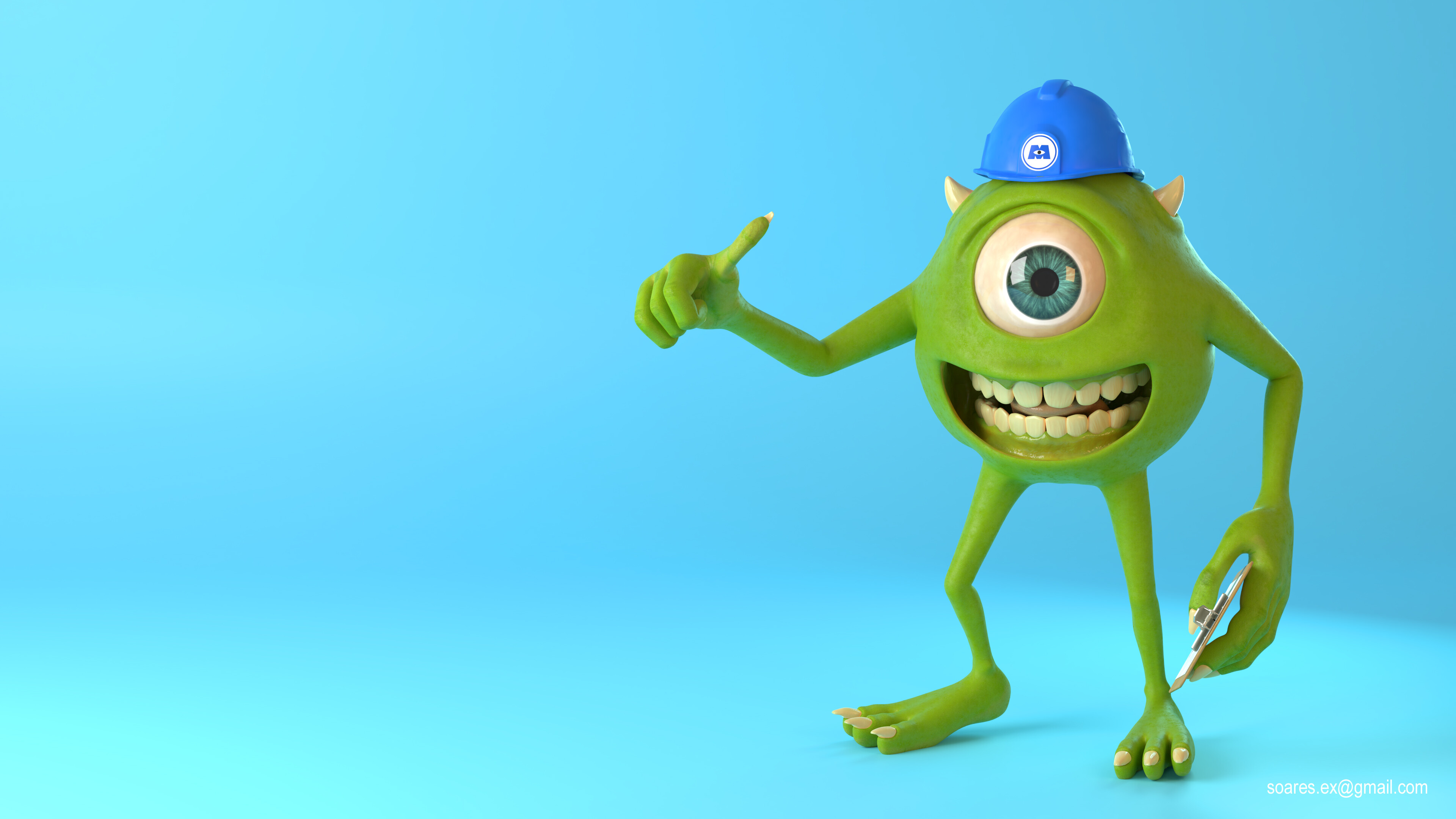 Mike Wazowski's Cousin - Finished Projects - Blender Artists Community