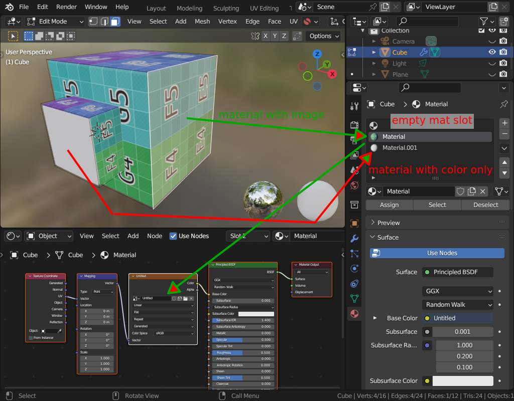 Image texture not appearing on model - Materials and Textures - Blender ...