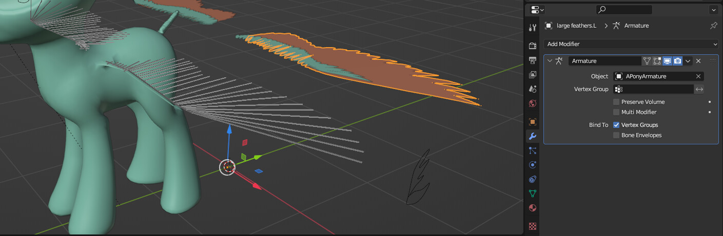 Mesh Doen't Follow Armature In Object Mode, In Pose Mode It Does ...