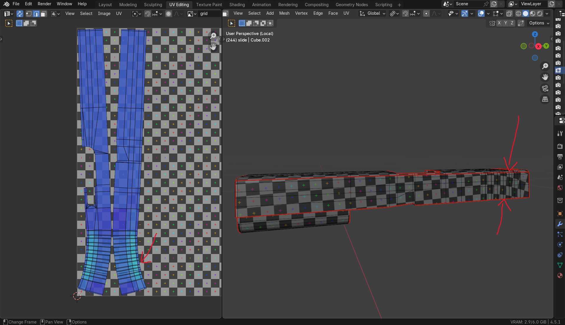 UV distortion - Modeling - Blender Artists Community