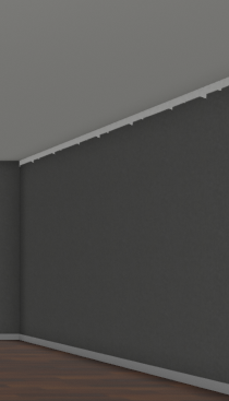 How Do I Get Rid Of The White Line Along My Ceiling In Eevee