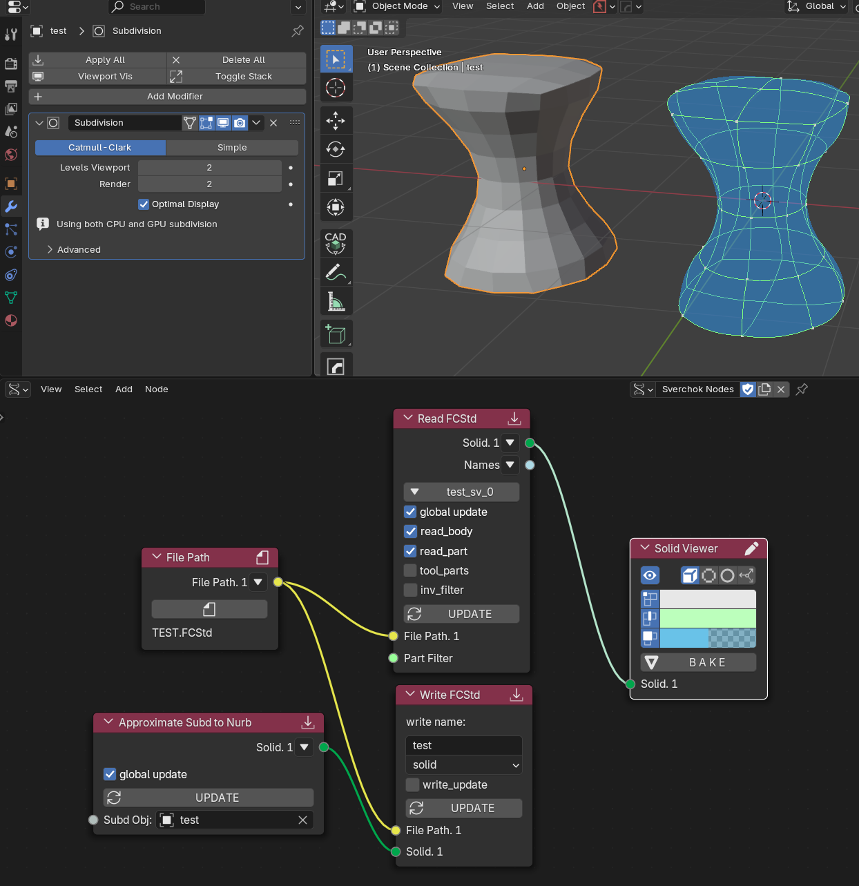 FreeCAD Sverchok & Subd To Nurbs - Page 7 - Released Scripts and Themes ...