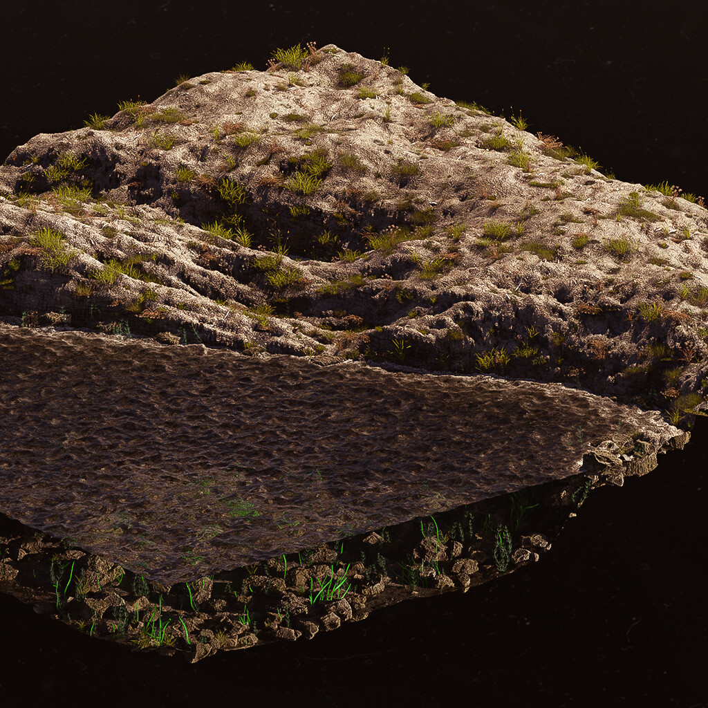 Geometry Nodes - Procedural Terrain With Ocean - Finished Projects ...