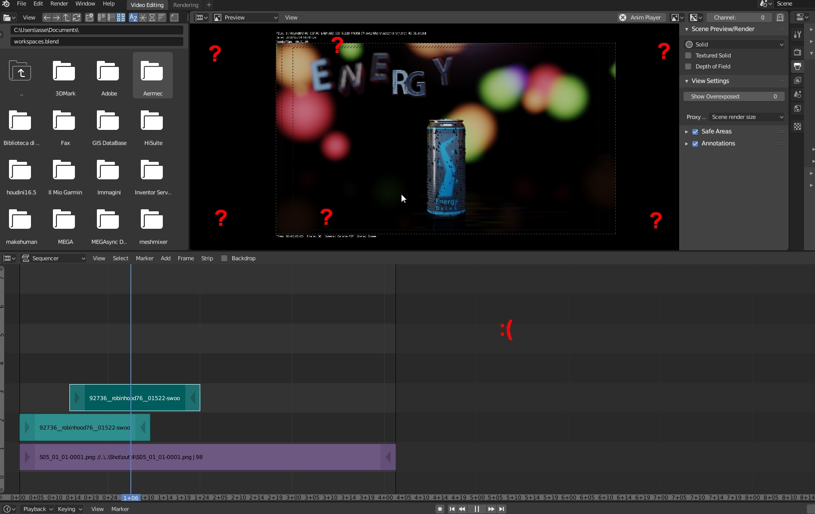 How display FPS value in Video Sequencer? - Compositing and Post ...