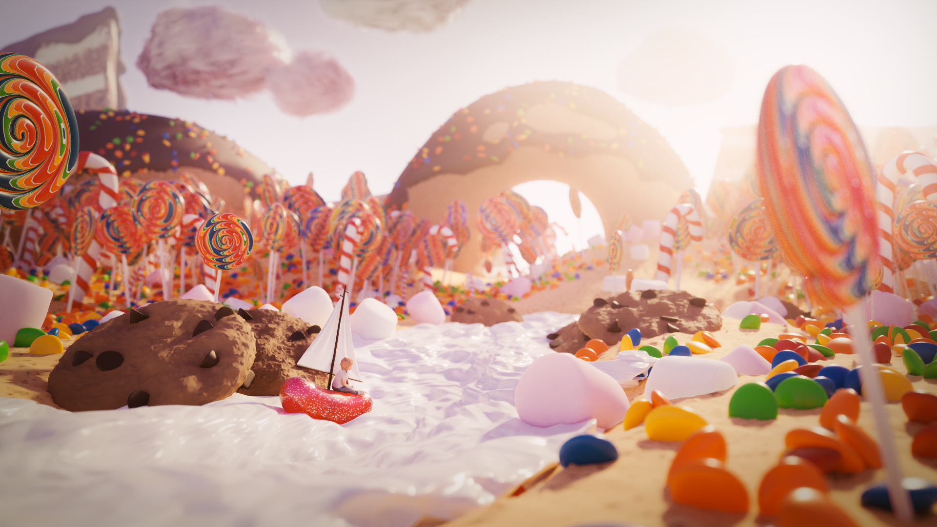 Candy world - Finished Projects - Blender Artists Community