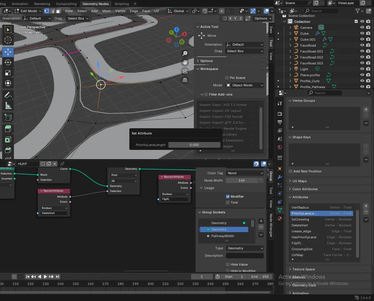 How to create some sort of menu to access all of my custom attributes ...