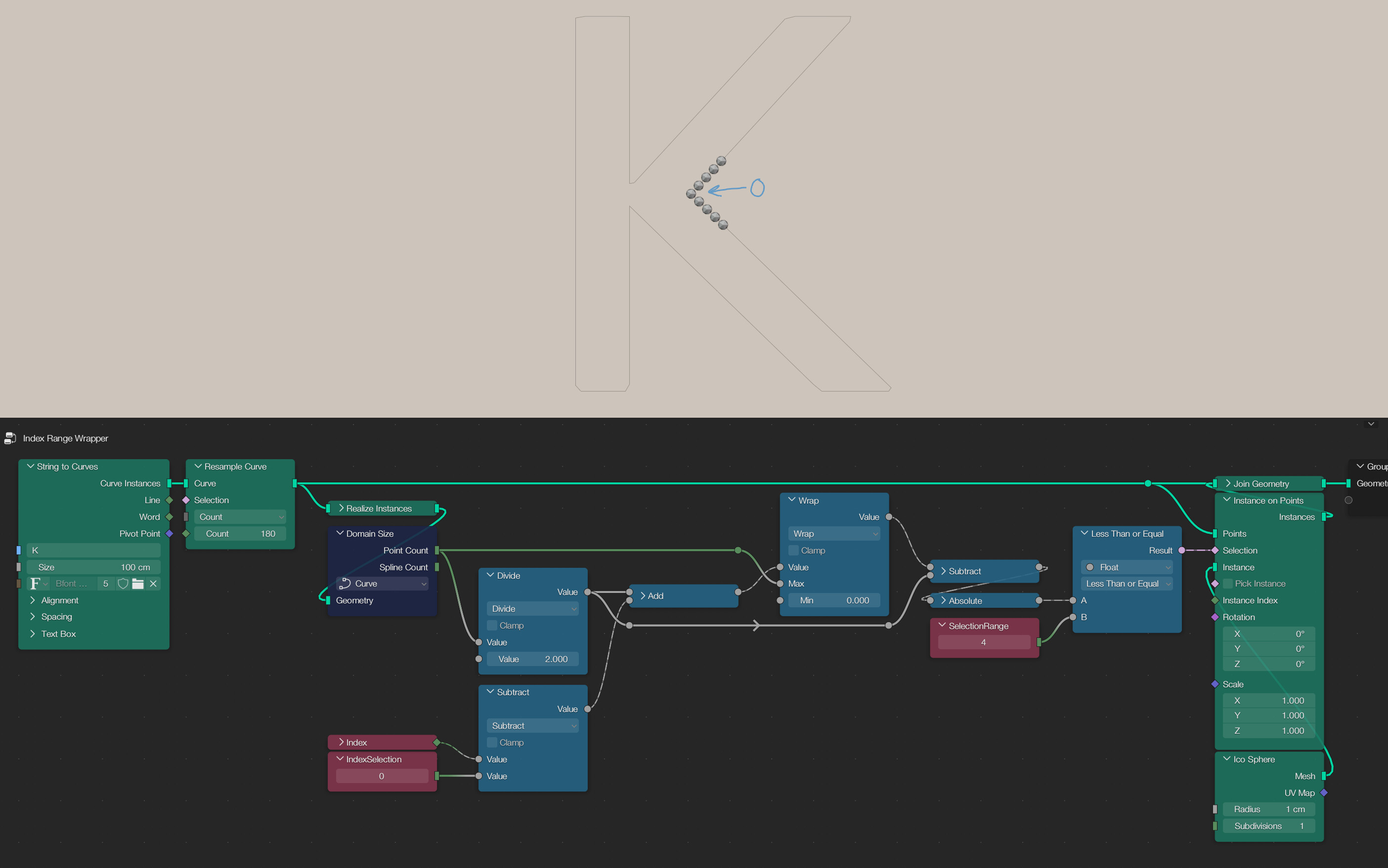 Blender Python Indices Index range selection that wraps around - Animation and Rigging ...