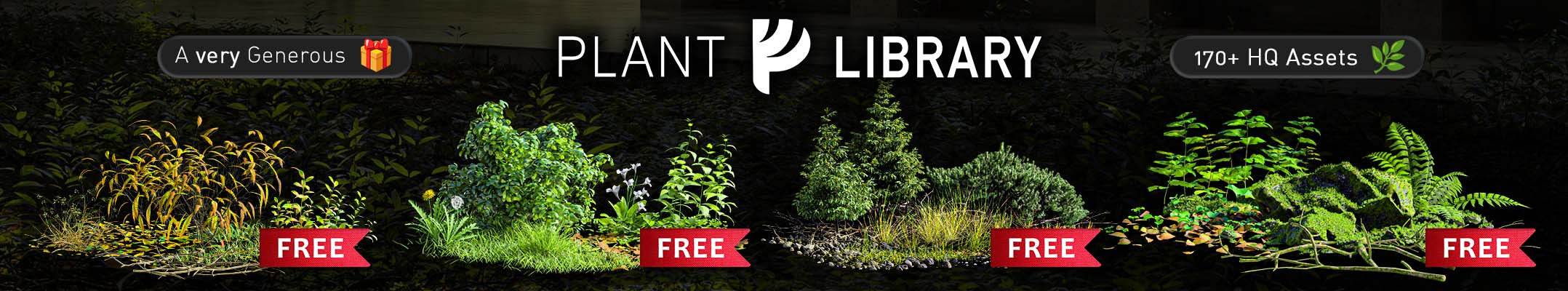 plant library free assets