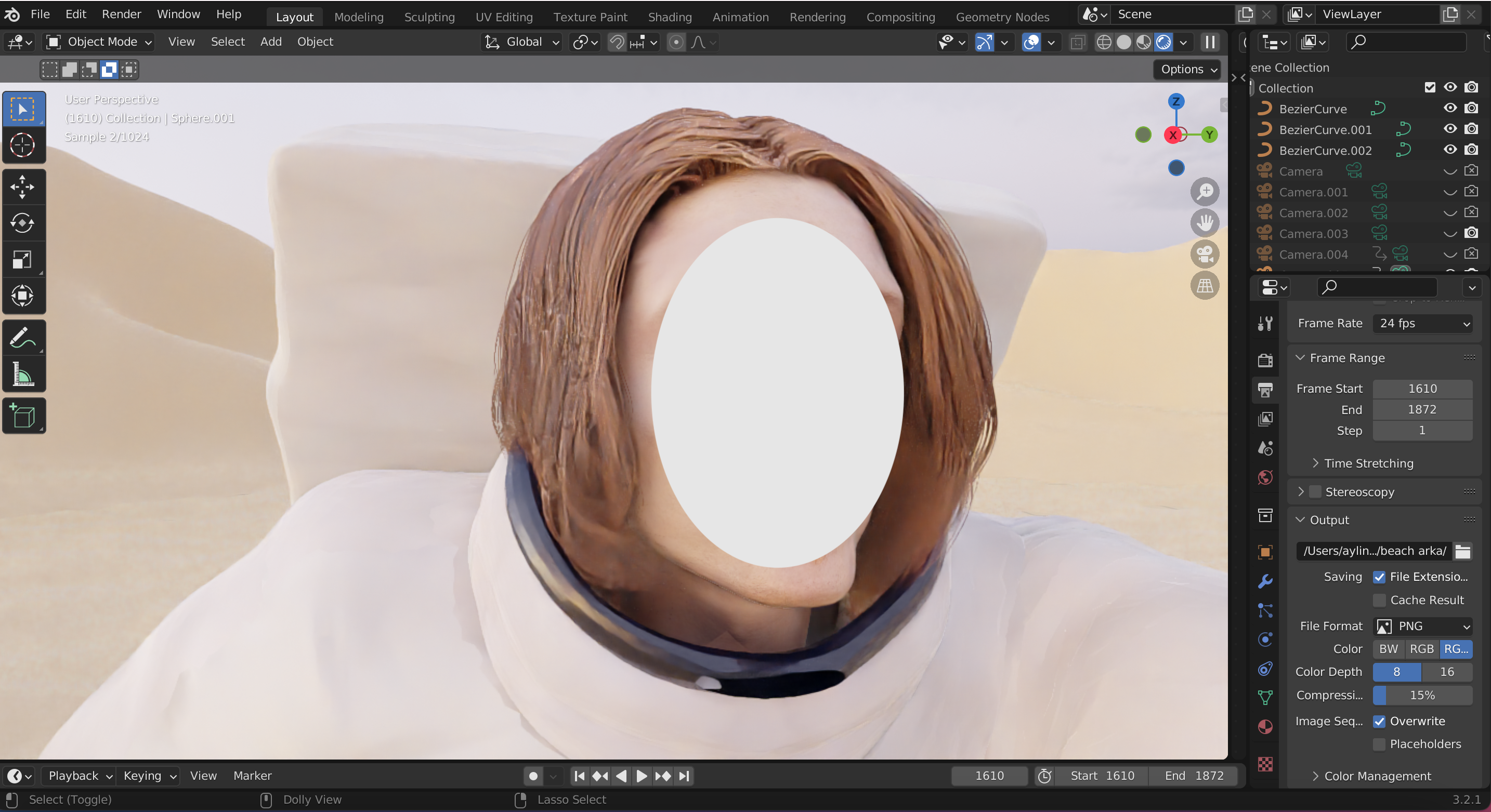 Hair particles looking different in the render :( - Particles and ...