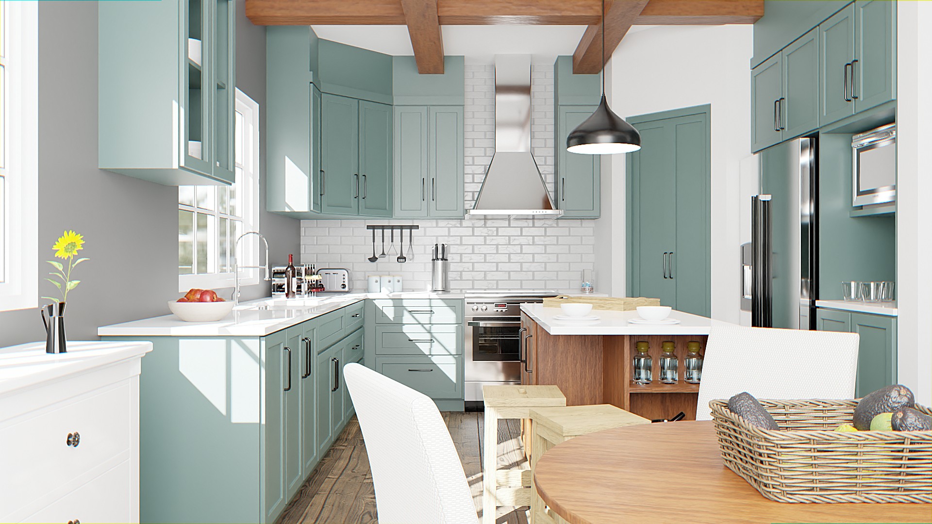 Interior Kitchen render - Finished Projects - Blender Artists Community