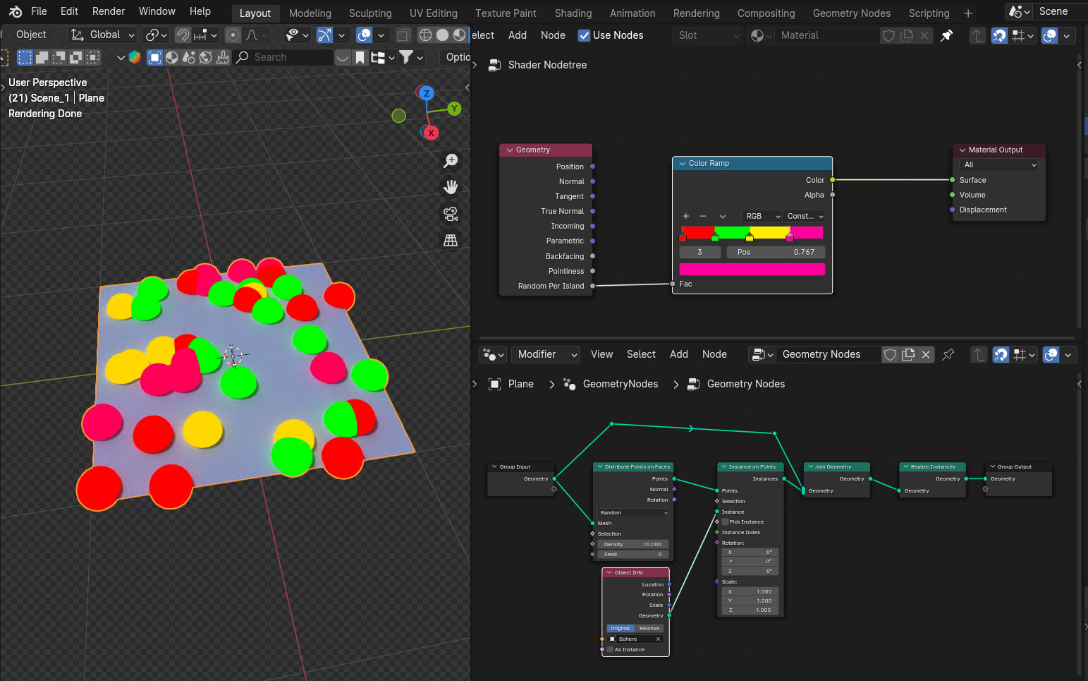 How to Add Random Textures and Scatter Meshes in Blender? - Page 2 ...