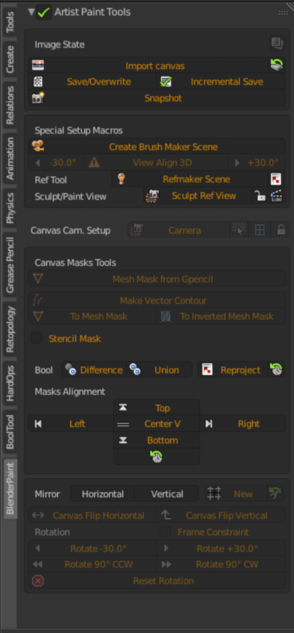 (Addon)EZDraw Artist Paint Panel: 2D Paint in the 3D View - 2.79b only ...