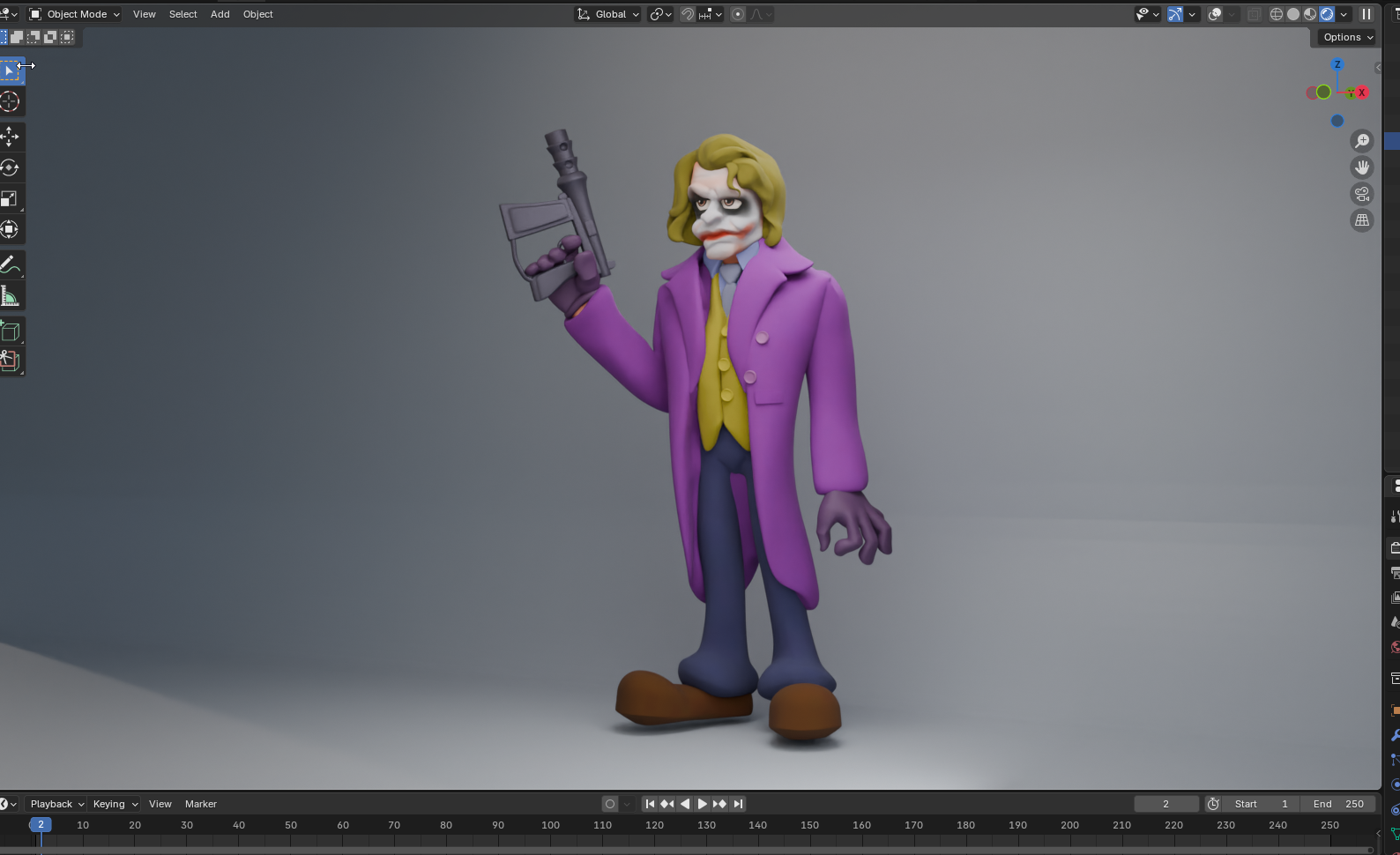 Joker Rig The Joker - Finished Projects - Blender Artists Community