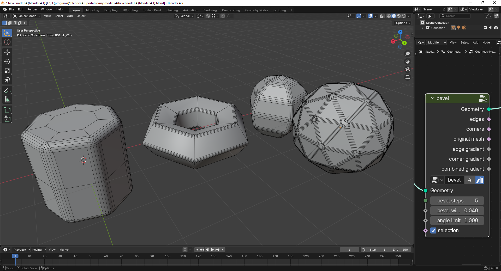 Bevel node - Page 2 - Released Scripts and Themes - Blender Artists ...