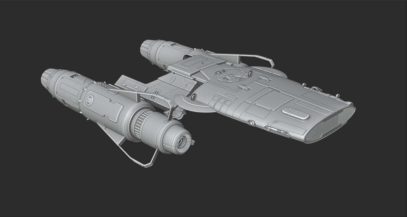 B3-Marauder Heavy Fighter model - Finished Projects - Blender Artists ...